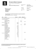 AIB Bank Statement - Custom Fake, Replica, Novelty Bank Statements