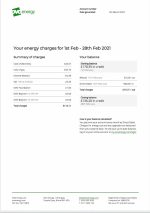 OVO Energy Utility Bill - Custom Fake, Replica, Novelty Utility Bills