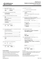 P45 Replacement Document - Custom Fake, Replica, Novelty Bank Statements & Utility Bills