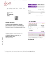 Virgin Media Utility Bill - Custom Fake, Replica, Novelty Utility Bills